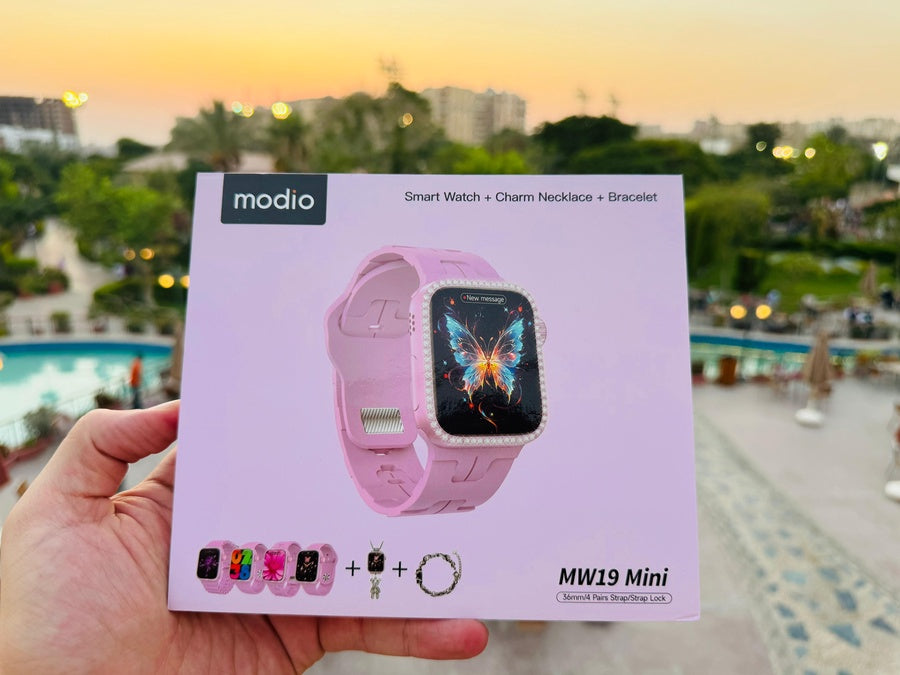 ساعة Modio MW19 Mini – شيك وأنيقة بلمسة ذكية