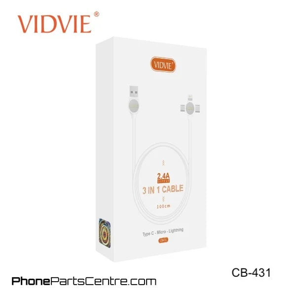 Vidvie 3 in 1 Lightning Cable