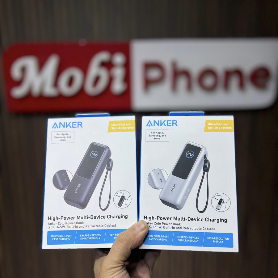 Anker Zolo Power Bank 25,000 mAh 165W