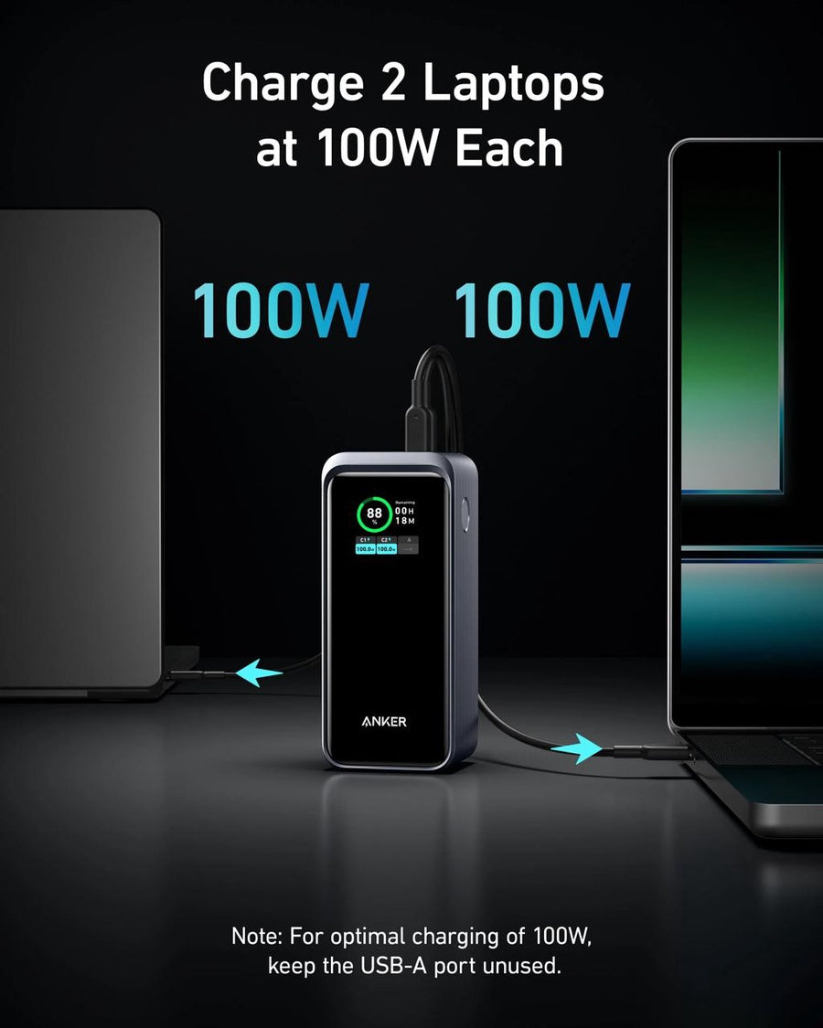 ANKER A1336 Prime 200W باور بنك 20 الف يشحن لاب توب