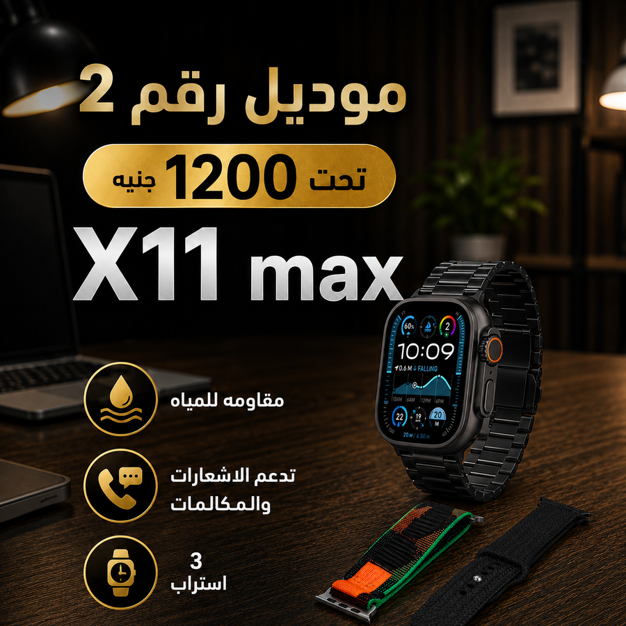 X INOVA X11 MAX & JSYES MS12 افضل ساعة تحت 1200 جنيه
