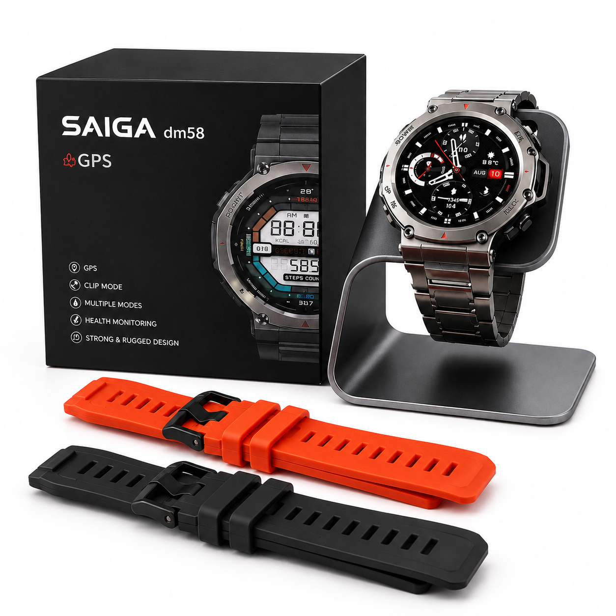 ساعة سمارت Saiga DM58