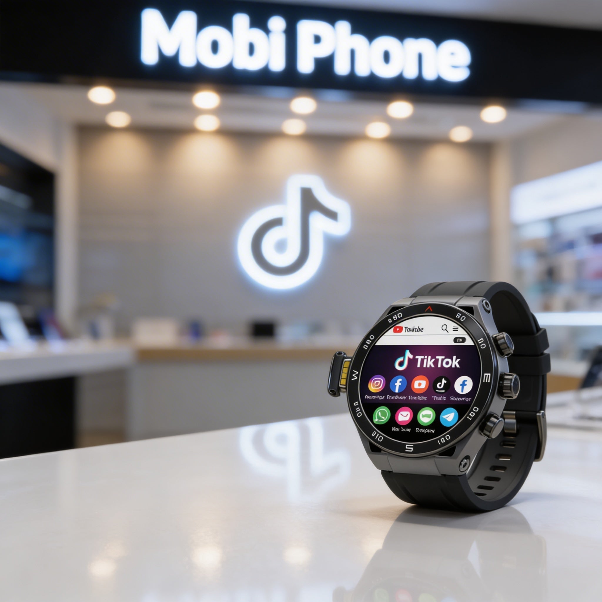 أحدث ساعه موبايل 5G بشريحه وكاميرا امامي وخلفي وذاكره ٦٤ جيجا رام ٤ جيجا  Haino Teko FG-4 ( 5G)