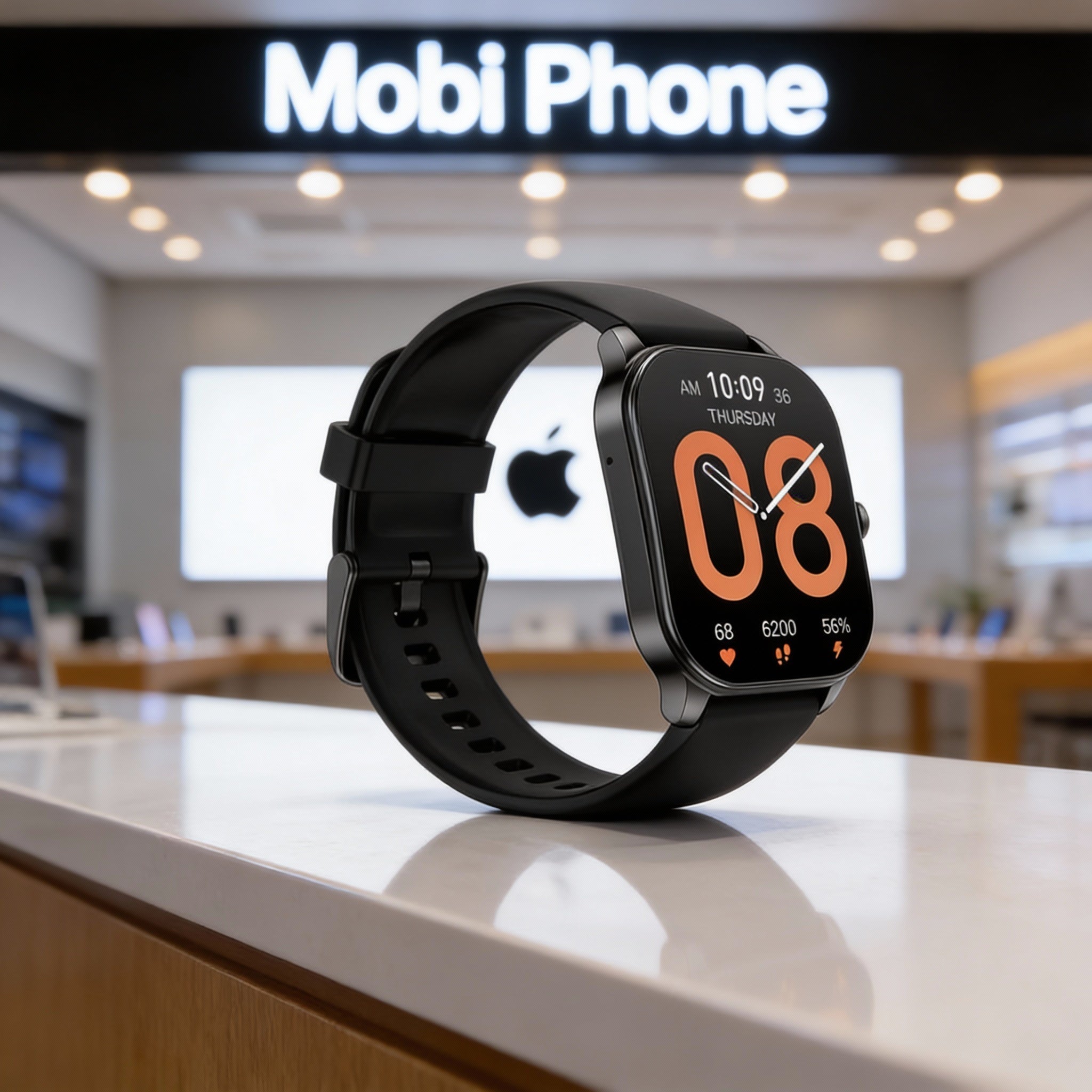 ساعة Amazfit الذكية POP 3S، شاشة AMOLED، عمر بطارية 12 يومًا، مكالمات بلوتوث ضمان سنة